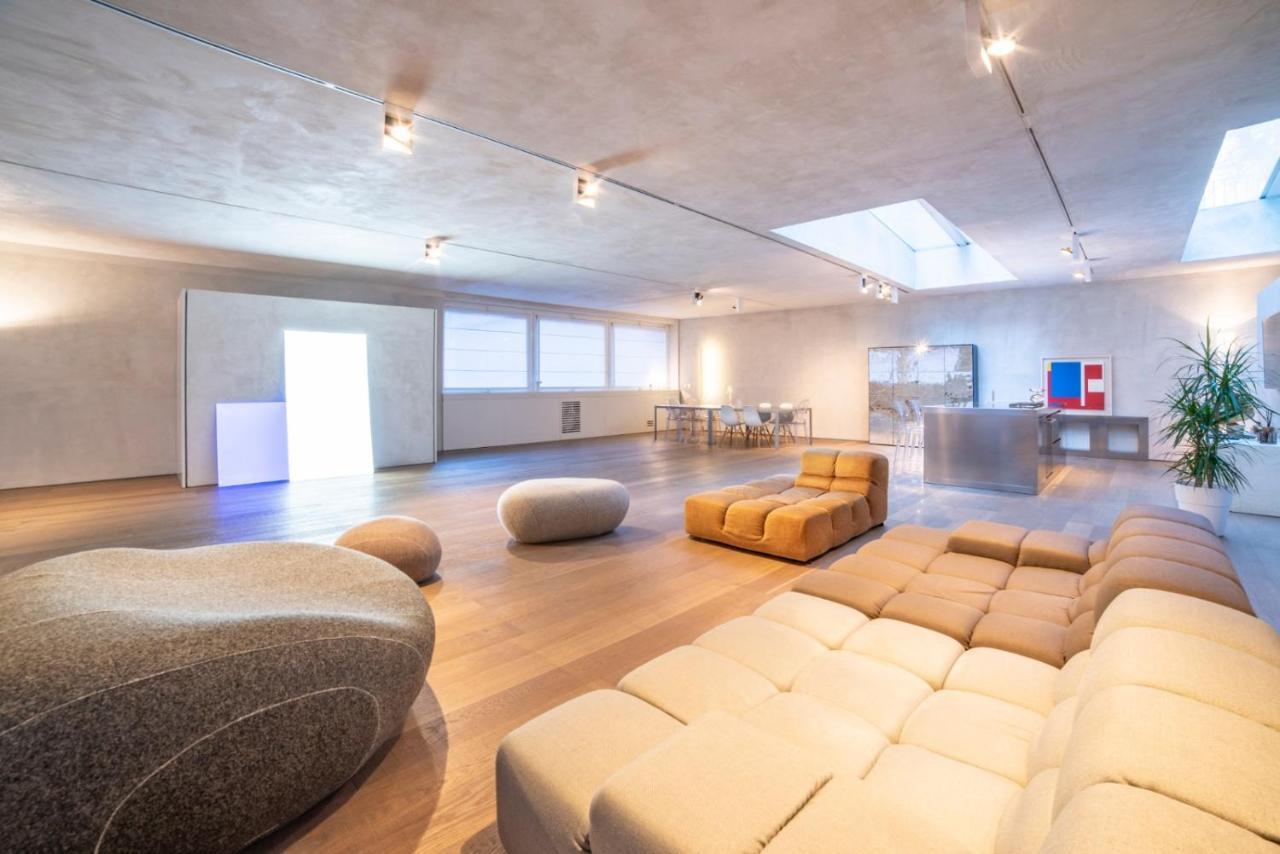 Stylish Loft Apartment Milan Bagian luar foto